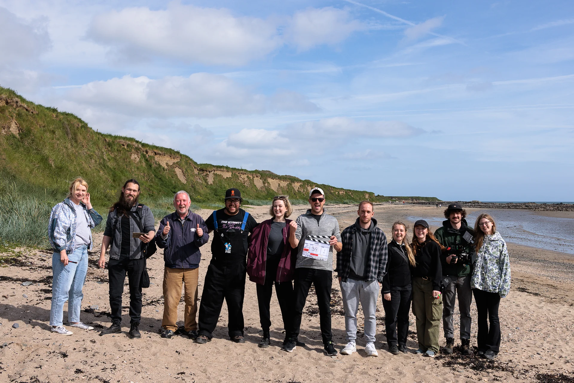 Echoes Unit Still Cast and Crew photograph by Unit Stills Photographer Daniel Geesen