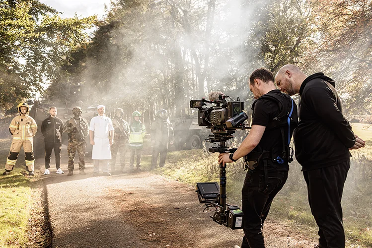 BTS from commercial for the Irish Defense Forces
