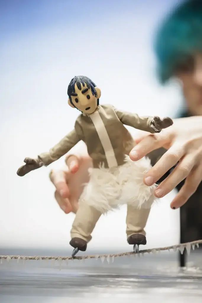 BTS from the stop motion film "Kova's Courage"