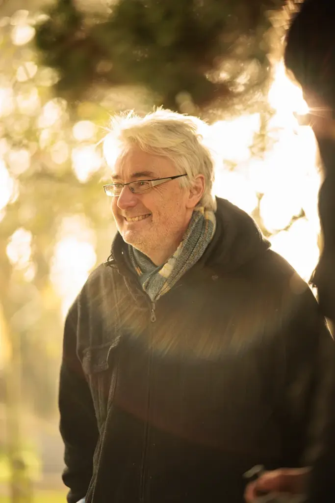 BTS of Director Denis McArdle on the set of The Light Within
