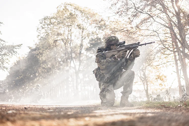 Unit Still from commercial for the Irish Defense Forces