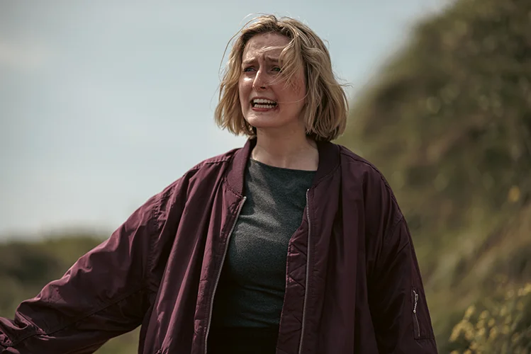 Unit Still of Áine Keaveney as "Grace" in "Echoes"