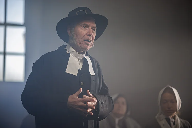 Unit Still of Andy Crook as “Whigham” on the set of The Light Within